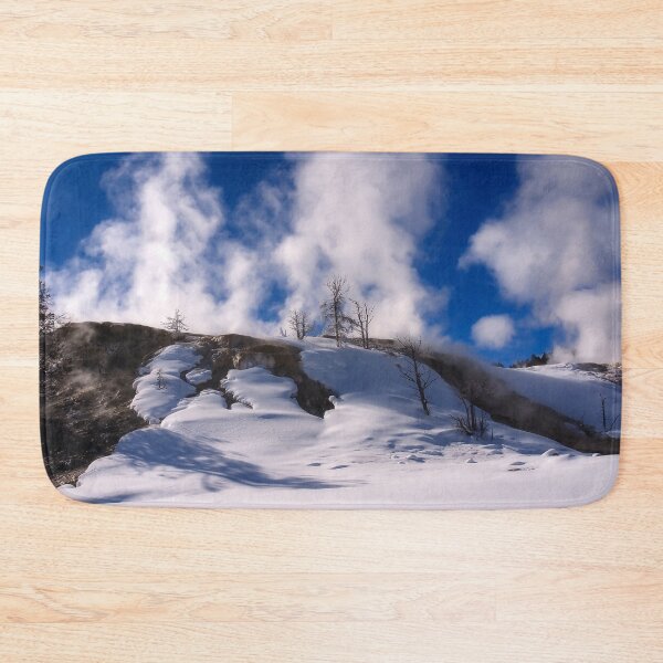 Item preview, Mammoth Hot Springs in Winter designed and sold by Alla Gill.