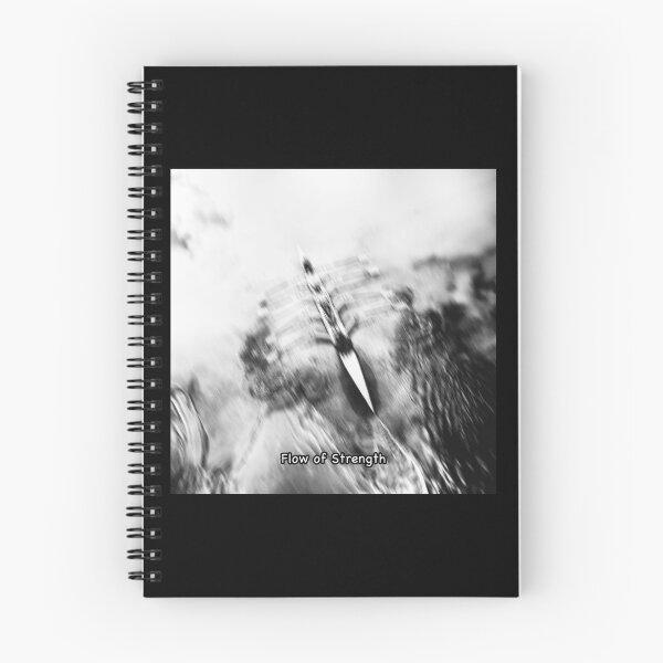 Item preview, Flow of Strength - Dynamic Black and White Rowing Art designed and sold by Michael van der Hoorn.