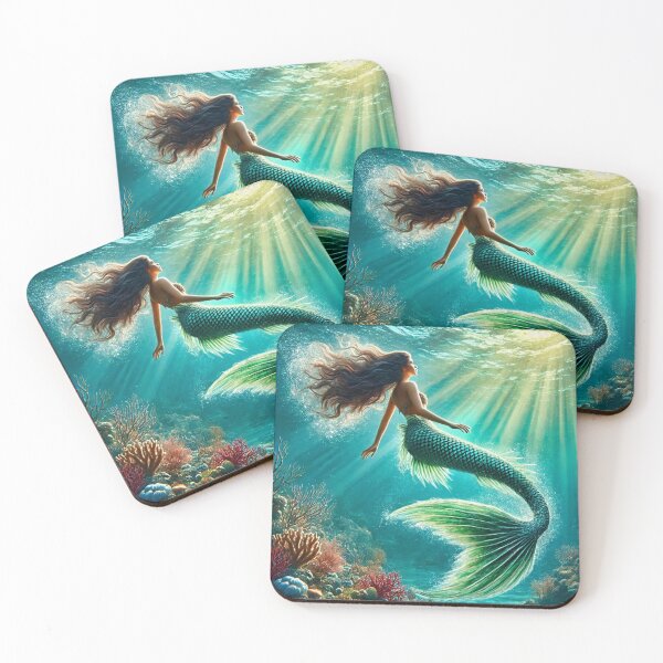 Item preview, The Enchanting Mermaid designed and sold by GlassPenny.