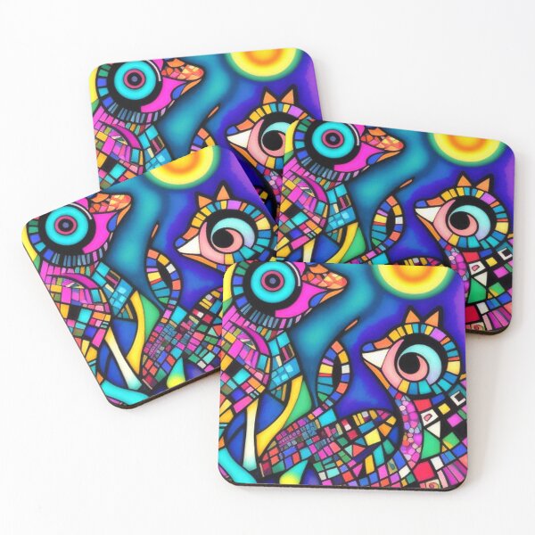 Item preview, Retro Abstract Bird Art designed and sold by TheDarkWardrobe.