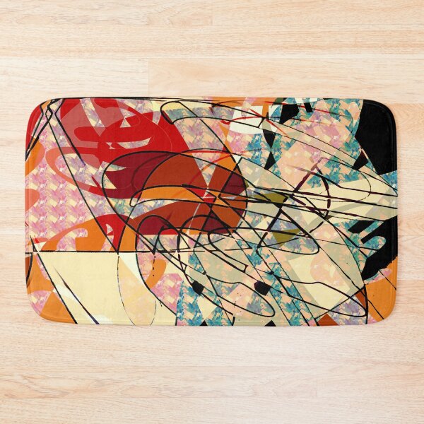 Item preview, Abstract Line with Pattern Wall Art designed and sold by Sharon Schwalbe.