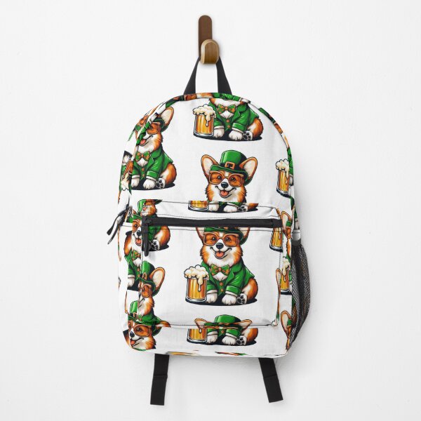 Item preview, Corgi Dog St Patrick's Day designed and sold by doodIllustrate.