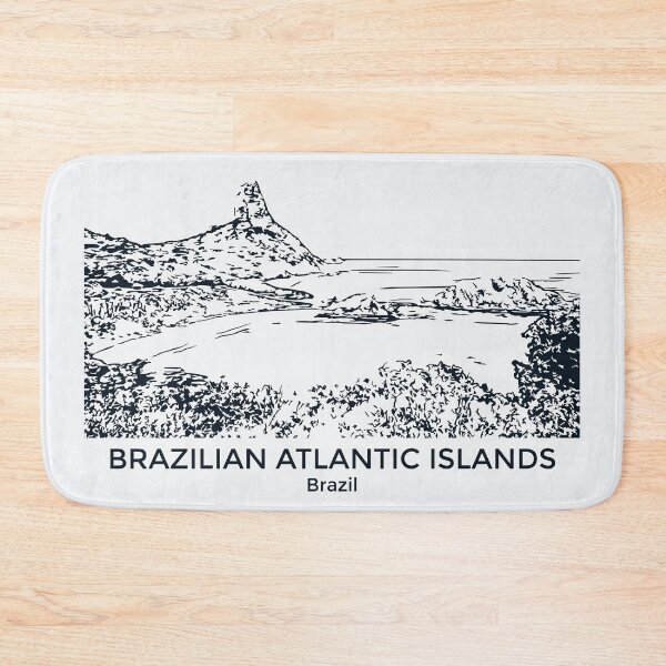 Item preview, Brazilian Atlantic Islands - Brazil designed and sold by Lakeric Cityscapes.