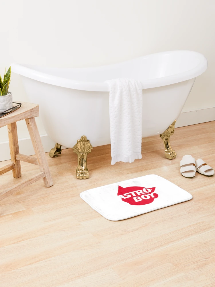Thumbnail 2 of 6, Bath Mat, Astroboy designed and sold by Sakuga Drip.