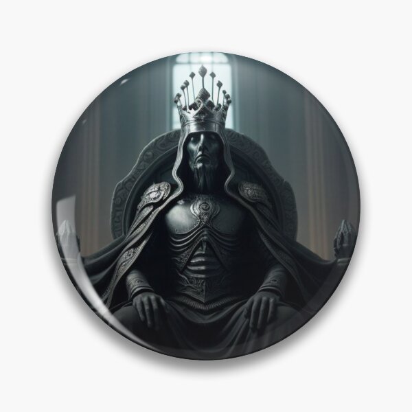 Item preview, Ghost King Sitting On Chair In Castle designed and sold by highplacidity.