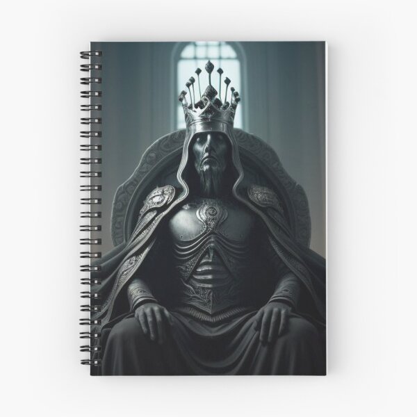 Item preview, Ghost King Sitting On Chair In Castle designed and sold by highplacidity.