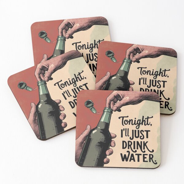 Item preview, Vintage Bottle Opening - Retro Water Design designed and sold by WinusYTS.