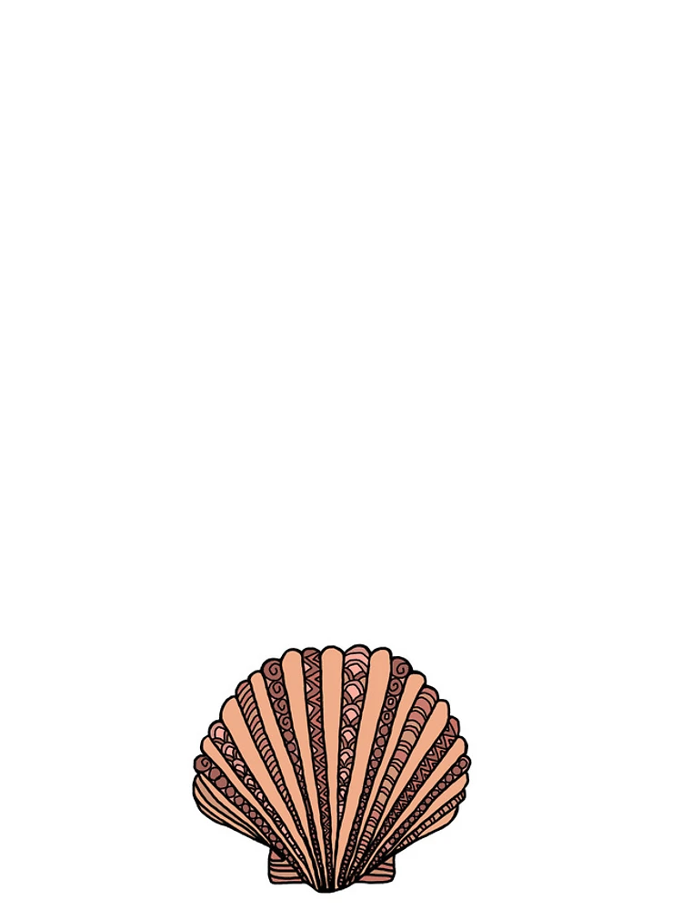Thumbnail 4 of 4, Samsung Galaxy Phone Case, Shell Yeah Patterned Sea Shell designed and sold by BrooklynMariee.