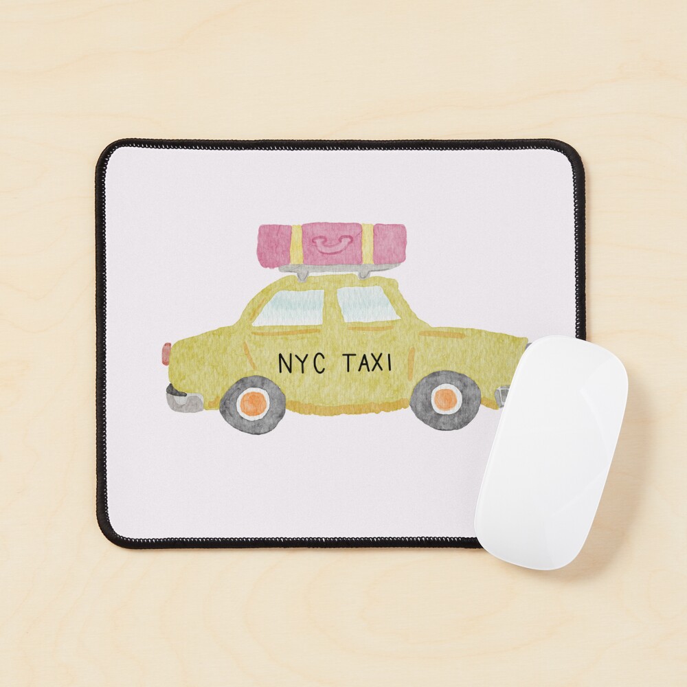 nyc taxi cab Sticker