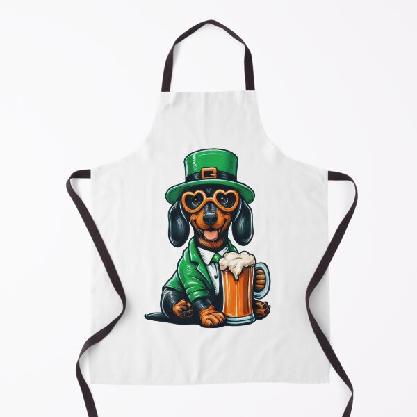 Item preview, Dachshund Dog St Patrick's Day designed and sold by doodIllustrate.