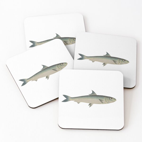 Item preview, Vintage Sardine Illustration | Nautical Art Print designed and sold by Toadstools-Terr.
