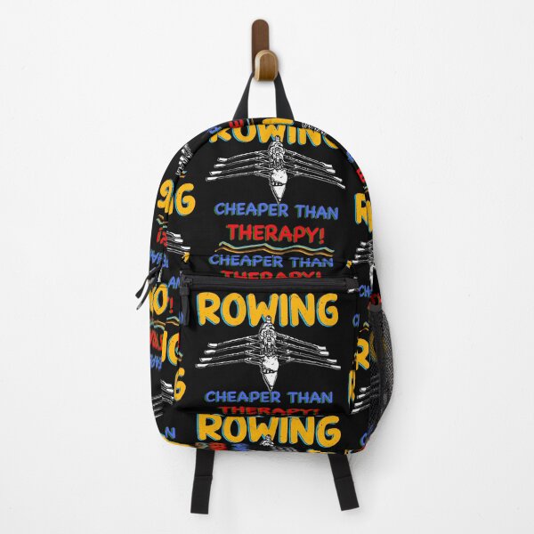 Item preview, Rowing Cheaper Than Therapy - Funny Rowing Artwork designed and sold by Michael van der Hoorn.