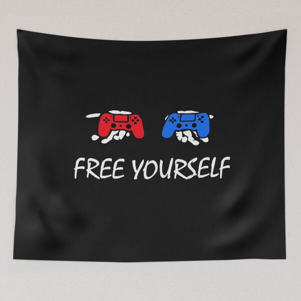 Item preview, Choose red controller or blue controller. designed and sold by Quest-art.