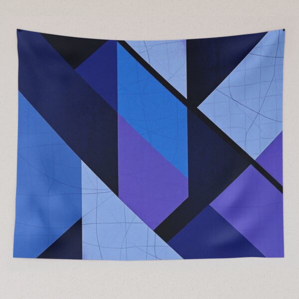 Item preview, Cubistic abstract pattern designed and sold by Cartoon Basketball.
