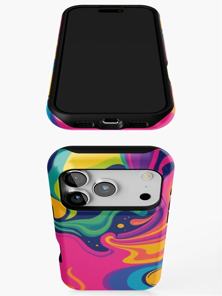 Thumbnail 3 of 4, iPhone Case, Abstract design designed and sold by Cartoon Basketball.