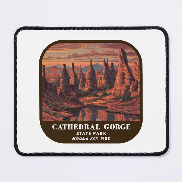 Item preview, Vintage Cathedral Gorge State Park (Nevada State Park) designed and sold by RabbitK.