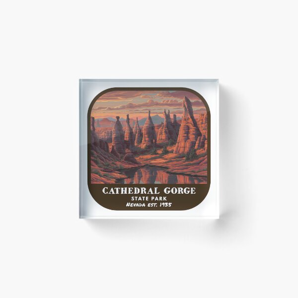 Item preview, Vintage Cathedral Gorge State Park (Nevada State Park) designed and sold by RabbitK.