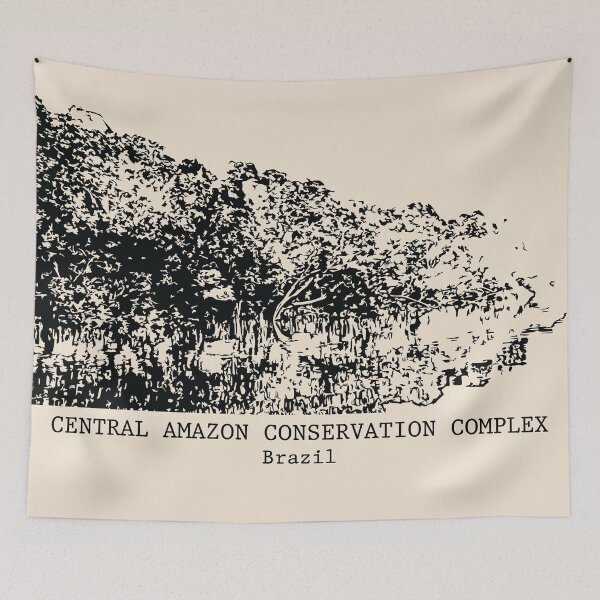 Item preview, Central Amazon Conservation Complex - Brazil designed and sold by Lakeric Cityscapes.