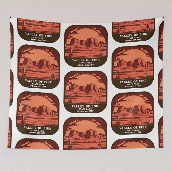 Item preview, Vintage Valley of Fire State Park (Nevada State Park) designed and sold by RabbitK.