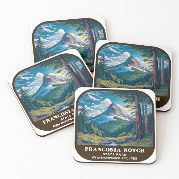 Item preview, Vintage Franconia Notch State Park (New Hampshire State Park) designed and sold by RabbitK.