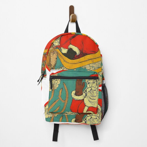Item preview, Vintage Santa Claus , Holiday Reindeer Design, Retro Christmas Graphic , Unique Xmas Gift, Festive Santa and Sleigh Print designed and sold by Indyadizine.