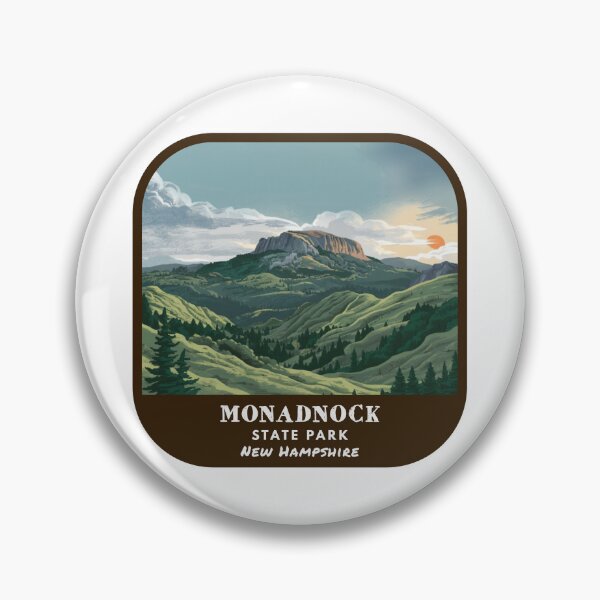 Item preview, Vintage Monadnock State Park (New Hampshire State Park) designed and sold by RabbitK.