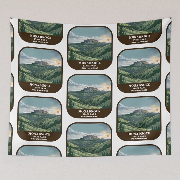 Item preview, Vintage Monadnock State Park (New Hampshire State Park) designed and sold by RabbitK.