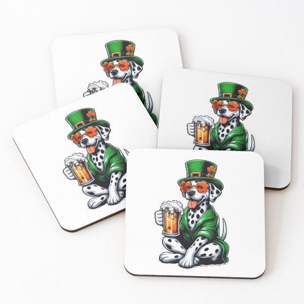 Item preview, Dalmatian Dog St Patrick's Day designed and sold by doodIllustrate.