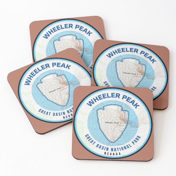 Item preview, Great Basin Souvenir Map - Wheeler Peak designed and sold by Willz Designz.