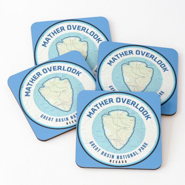 Item preview, Great Basin Souvenir Map - Mather Overlook designed and sold by Willz Designz.