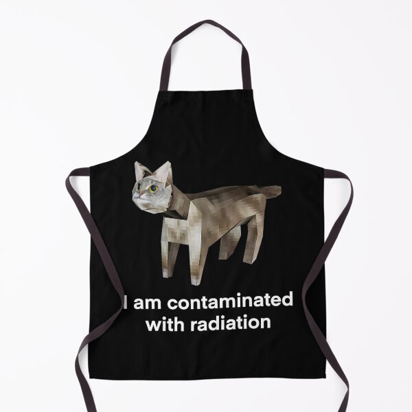 Item preview, Radioactive Cat - Low Poly Feline Meme designed and sold by Damcoc.