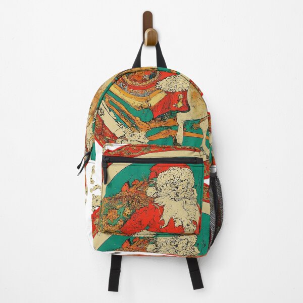 Item preview, Christmas Santa with Reindeer , Vintage Santa Claus Graphic , Holiday Reindeer Drawing , Christmas 2023 Gift designed and sold by Indyadizine.