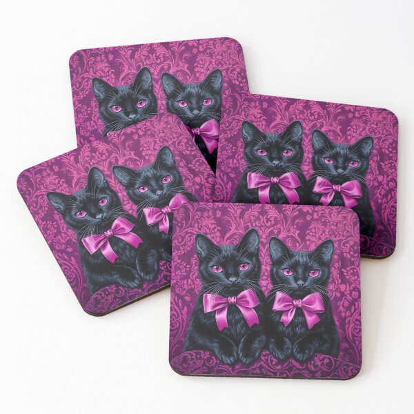 Item preview, Velvety Black Cats designed and sold by Nocturne  Paws.