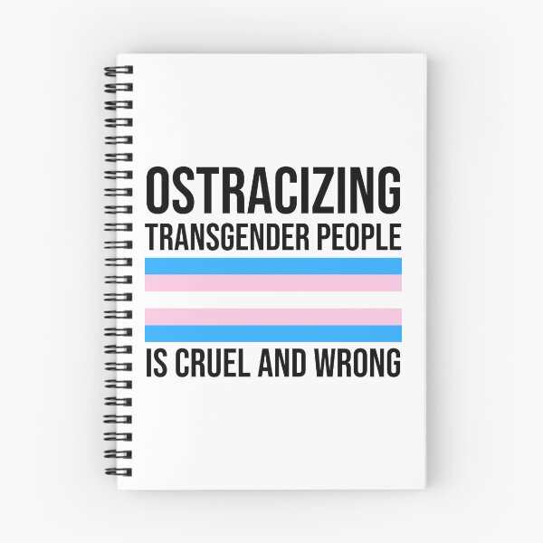 Item preview, Ostracizing transgender people is cruel and wrong  designed and sold by Rachel the Artist .
