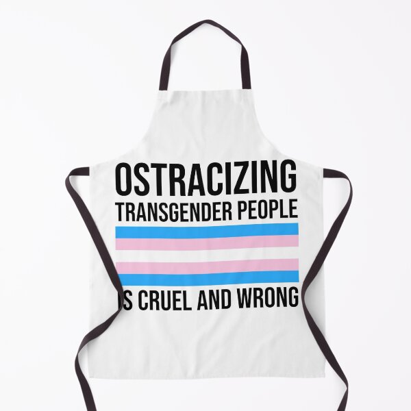 Item preview, Ostracizing transgender people is cruel and wrong  designed and sold by Rachel the Artist .