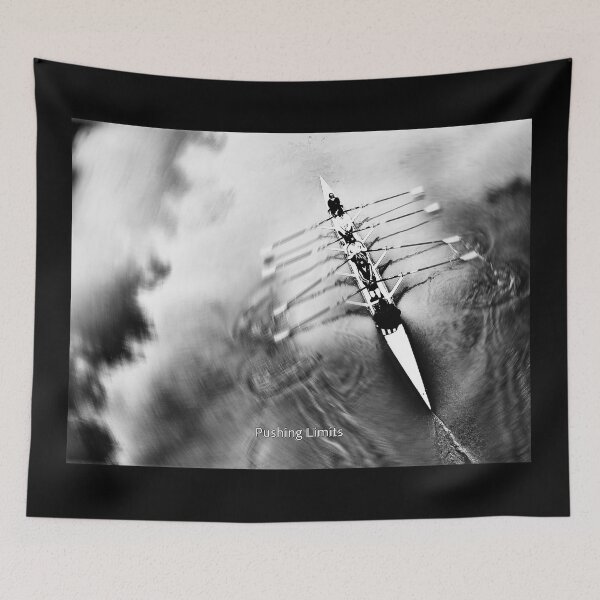 Item preview, Pushing Limits - Rowing Team in Motion designed and sold by Michael van der Hoorn.