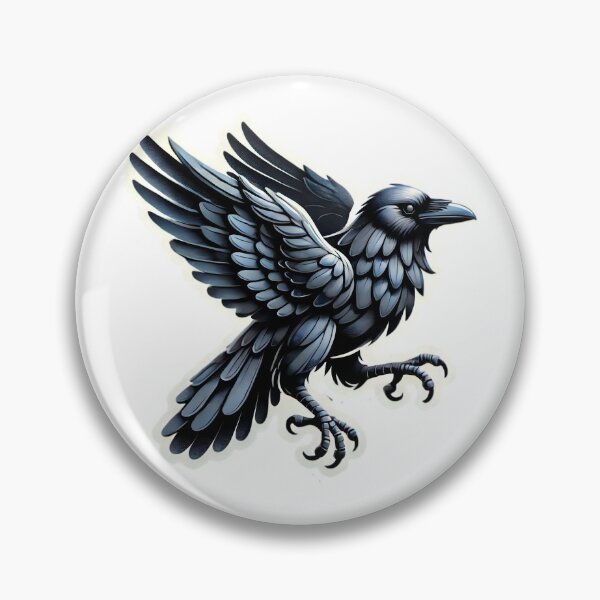 Item preview, Crow good omens designed and sold by Sonukola.