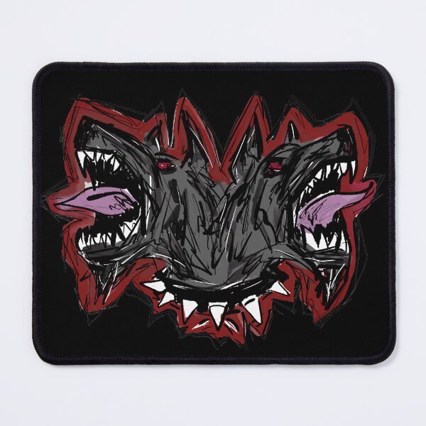 Item preview, Two-headed Dog Pitfighter (Colored) designed and sold by Night District.