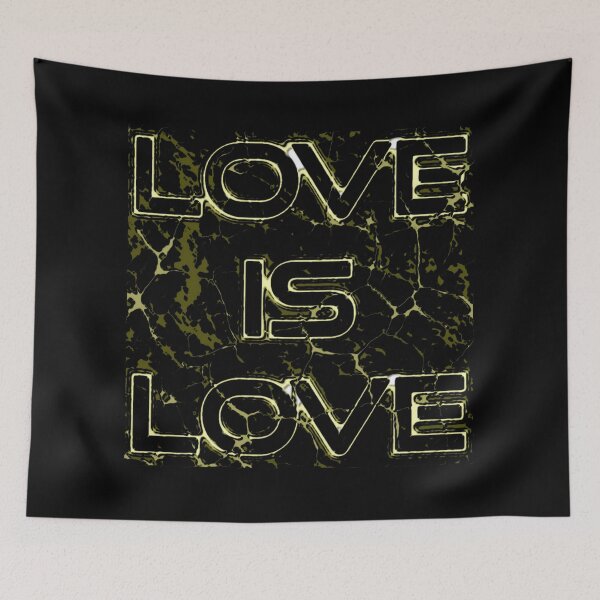 Item preview, Love is Love . Typographical . Metallic . #4 designed and sold by Artistic63.