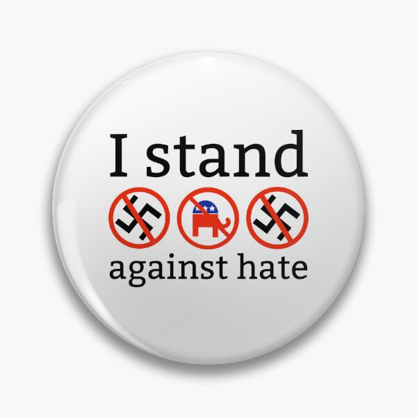 Item preview, I stand against hate  designed and sold by Rachel the Artist .