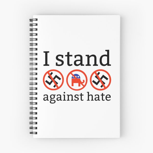Item preview, I stand against hate  designed and sold by Rachel the Artist .