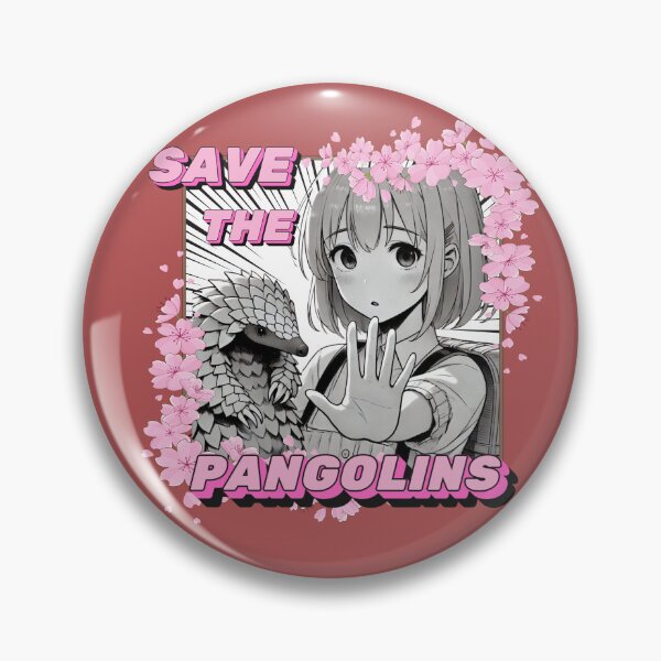 Item preview, Save the Pangolins (In Pink) designed and sold by figandroseco.