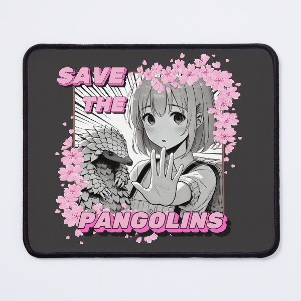 Item preview, Save the Pangolins (In Pink) designed and sold by figandroseco.