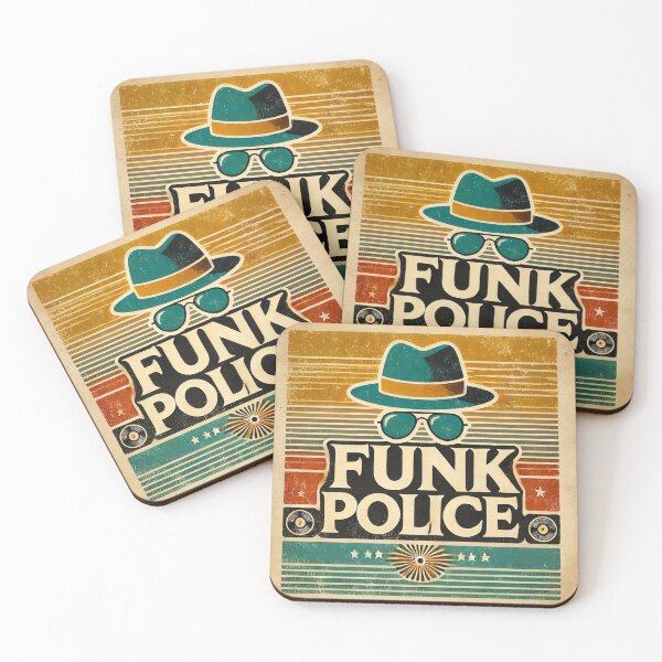 Aperçu de l'œuvre Police Funk Funk Vintage créée et vendue par KittyKatto.