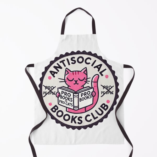 Item preview, Pink Bookish Antisocial Books Club designed and sold by maximinano100k.