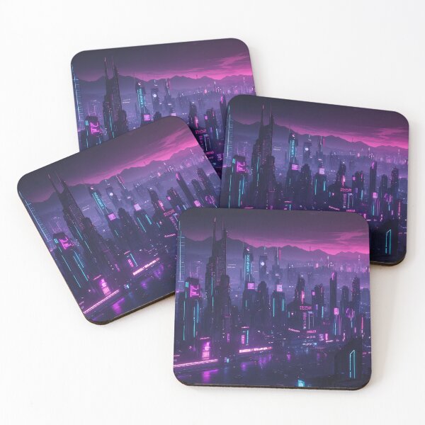 Item preview, Cyberpunk City Skyline designed and sold by papi1998.