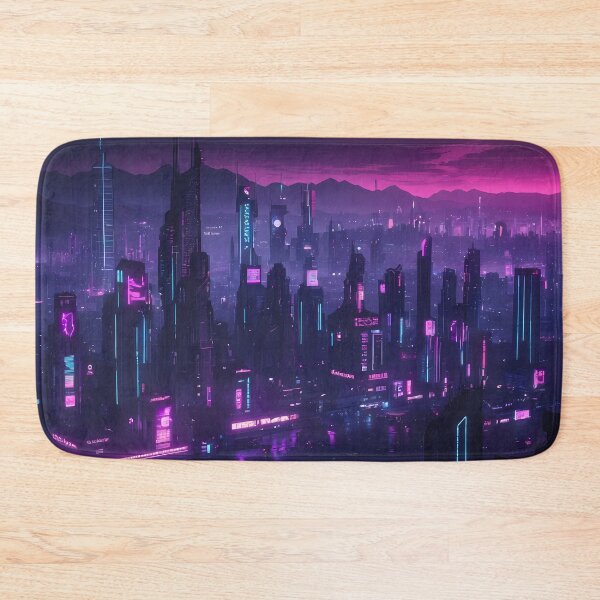 Item preview, Cyberpunk City Skyline designed and sold by papi1998.