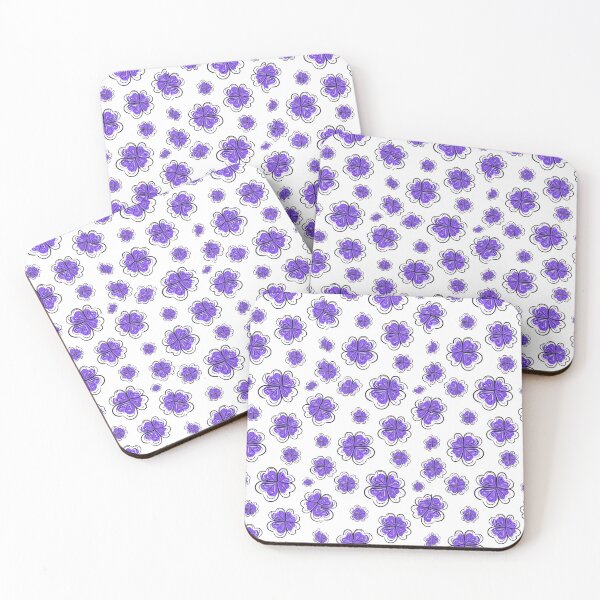 Item preview, Purple Floral flower Pattern  designed and sold by IndianShopper.