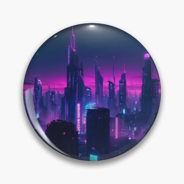 Item preview, Cyberpunk City Skyline designed and sold by papi1998.