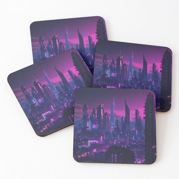 Item preview, Cyberpunk City Skyline designed and sold by papi1998.